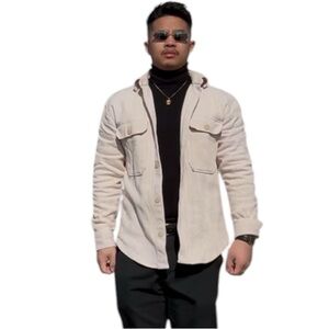 Light Pink Zara Jean Jacket (M)